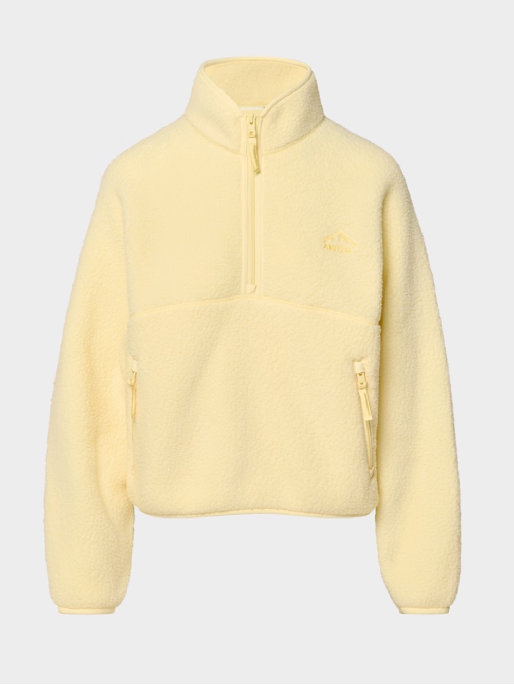 ARITZIA POLARTEC HIGHLANDS FLEECE - BUTTER YELLOW